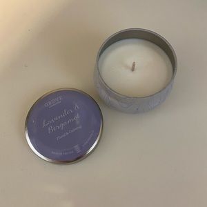 Lavender and bergamot candle